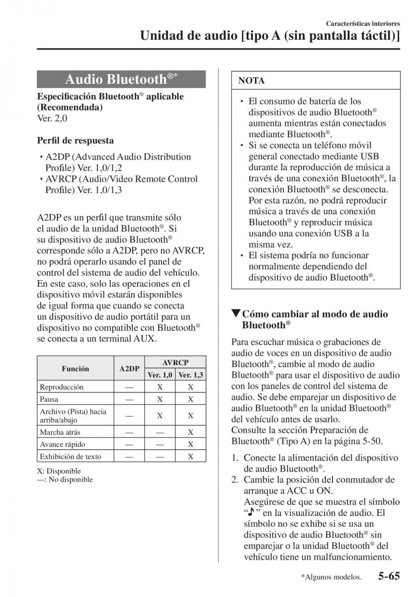 Mazda CX 5 II 2 manual del propietario / page 537