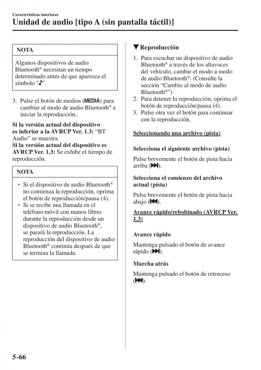 Mazda CX 5 II 2 manual del propietario / page 538