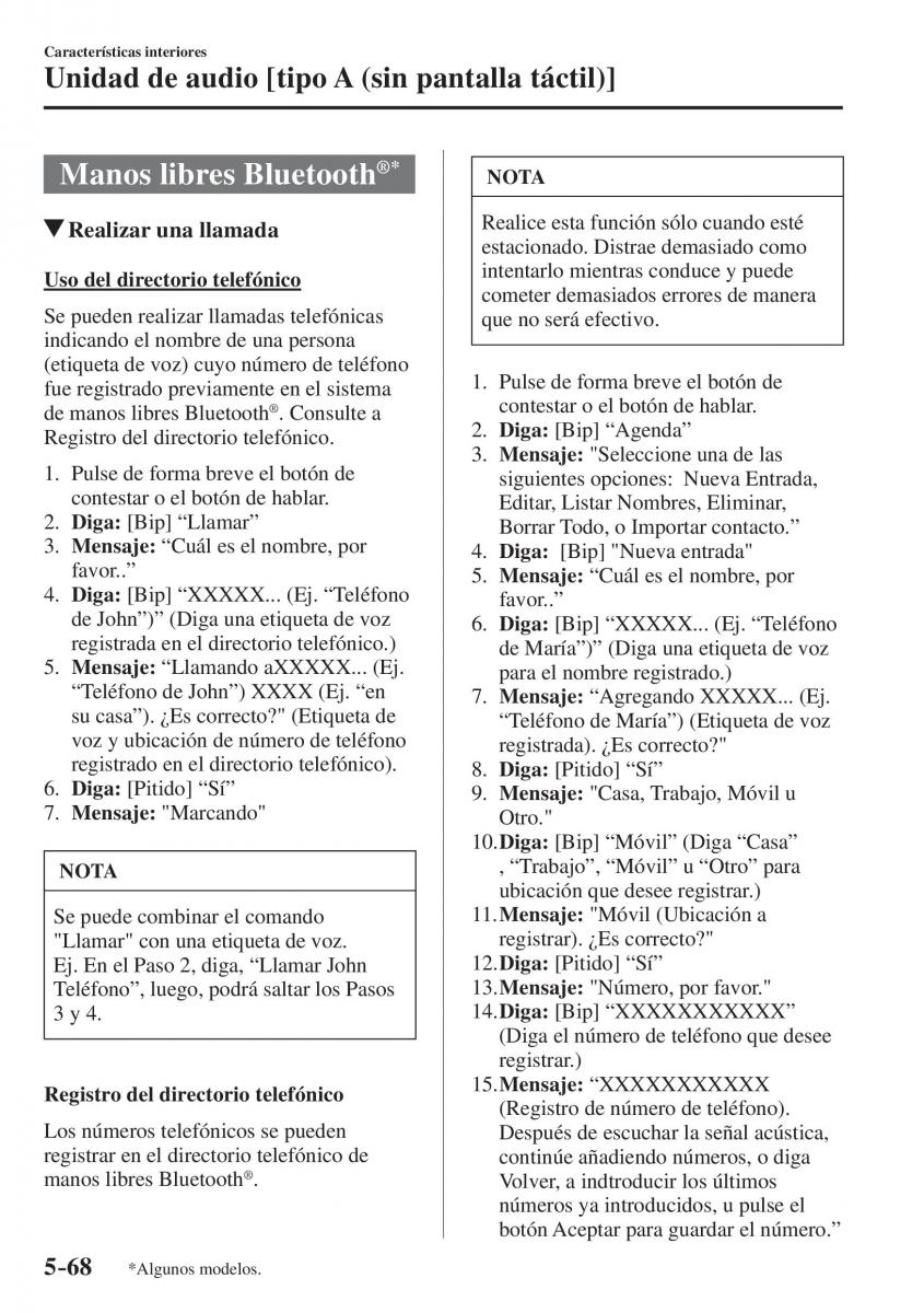 Mazda CX 5 II 2 manual del propietario / page 540