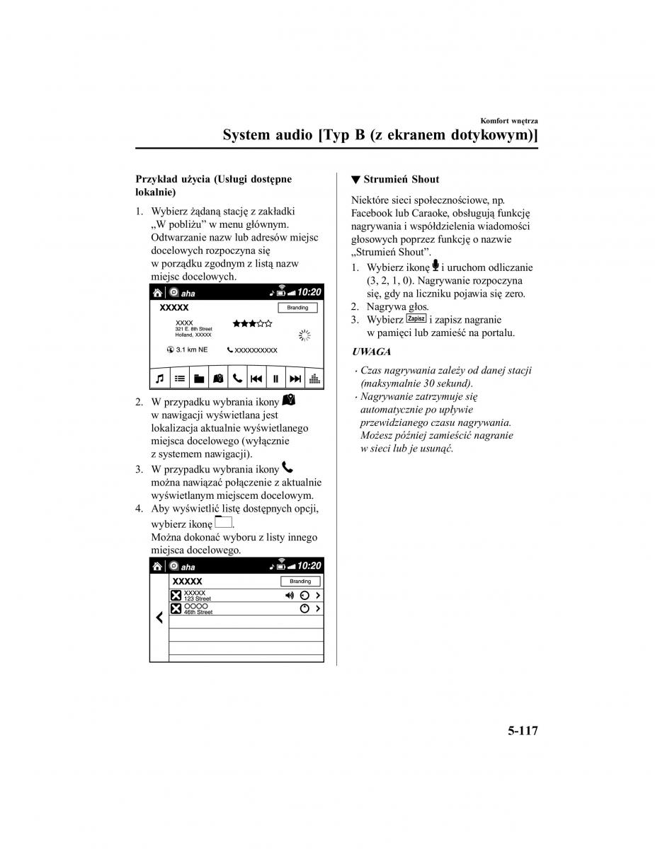 Mazda CX 5 II 2 instrukcja obslugi / page 554