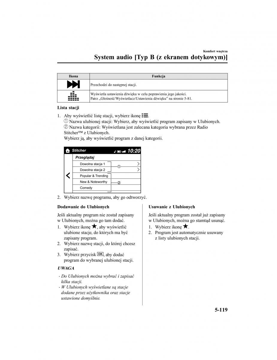 Mazda CX 5 II 2 instrukcja obslugi / page 556