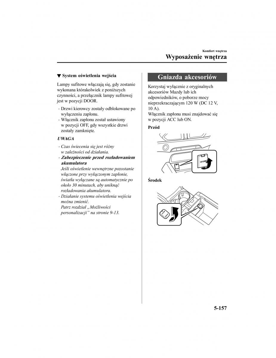 Mazda CX 5 II 2 instrukcja obslugi / page 594