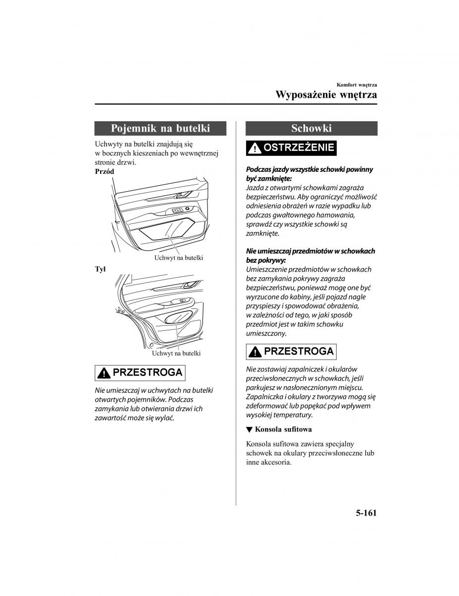 Mazda CX 5 II 2 instrukcja obslugi / page 598