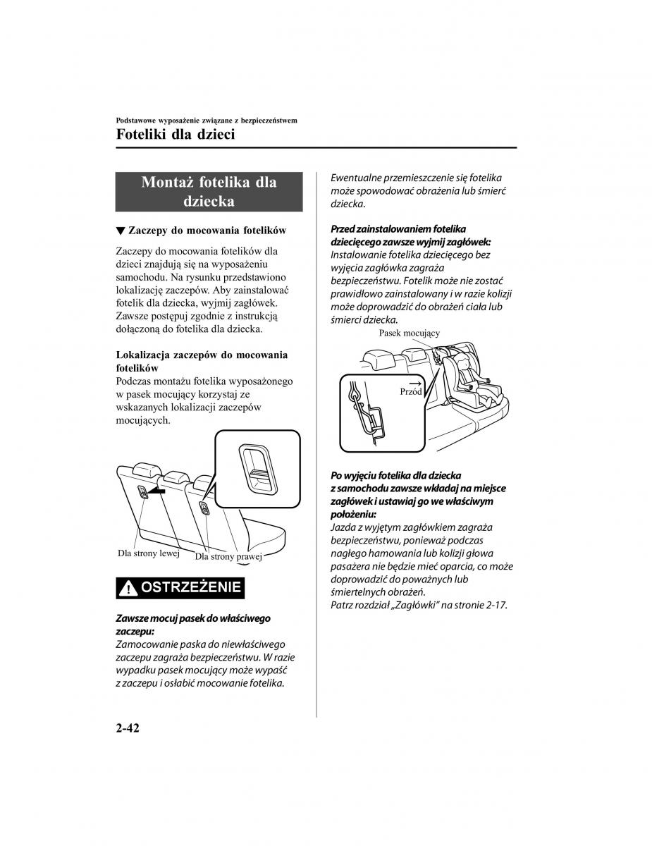 Mazda CX 5 II 2 instrukcja obslugi / page 67