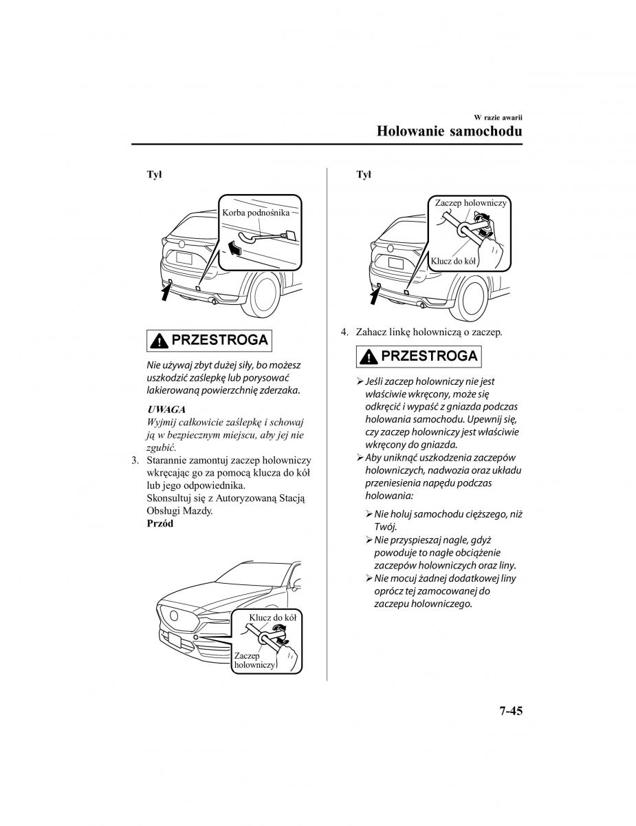 Mazda CX 5 II 2 instrukcja obslugi / page 726