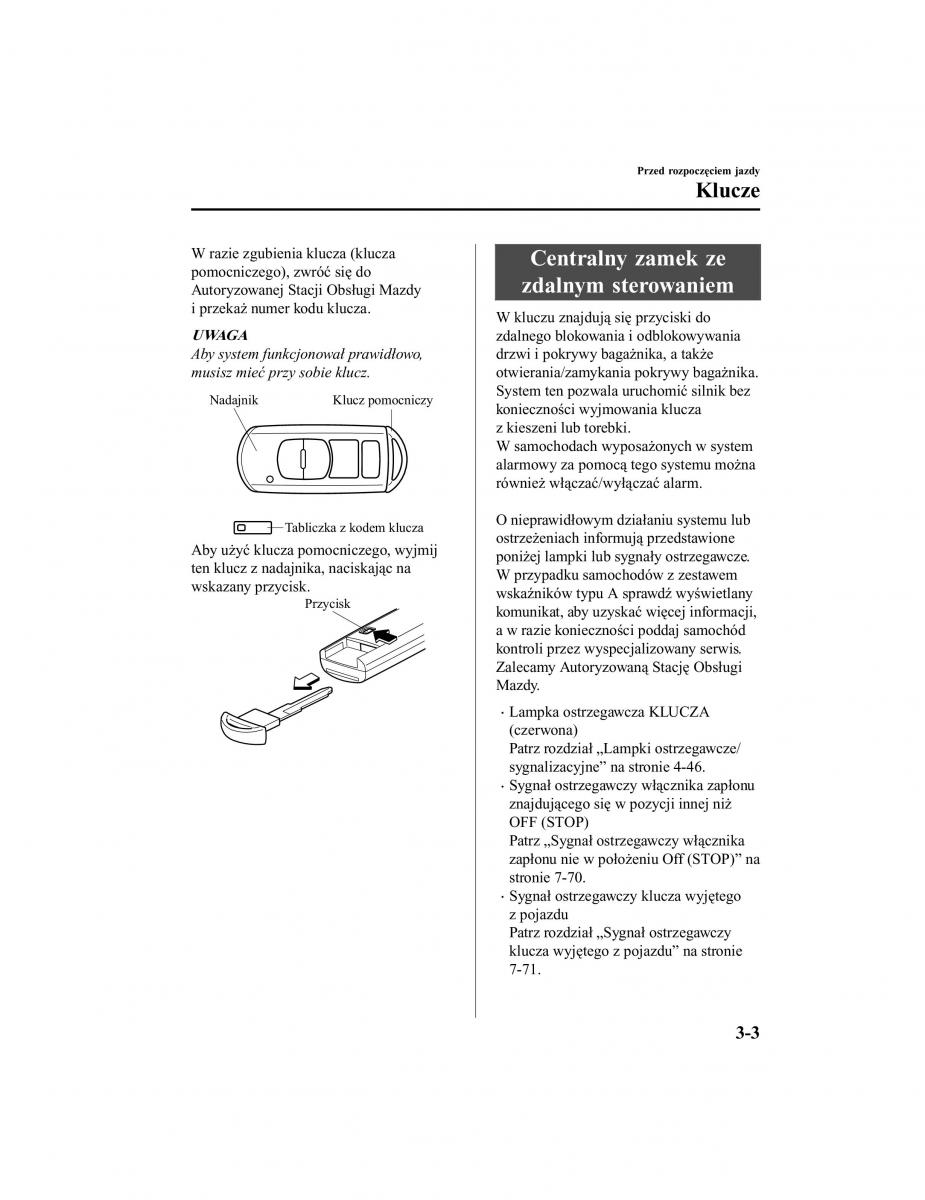 Mazda CX 5 II 2 instrukcja obslugi / page 98