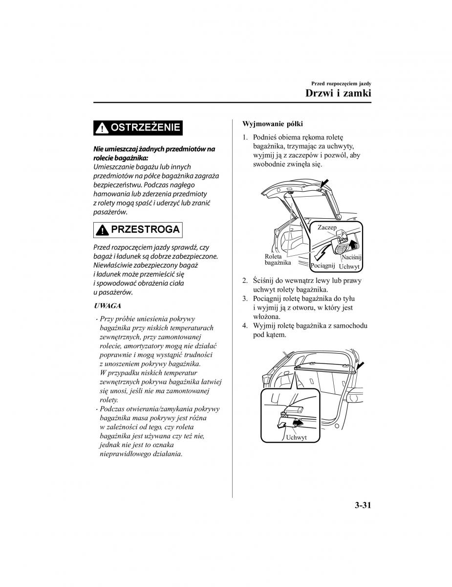 Mazda CX 5 II 2 instrukcja obslugi / page 126