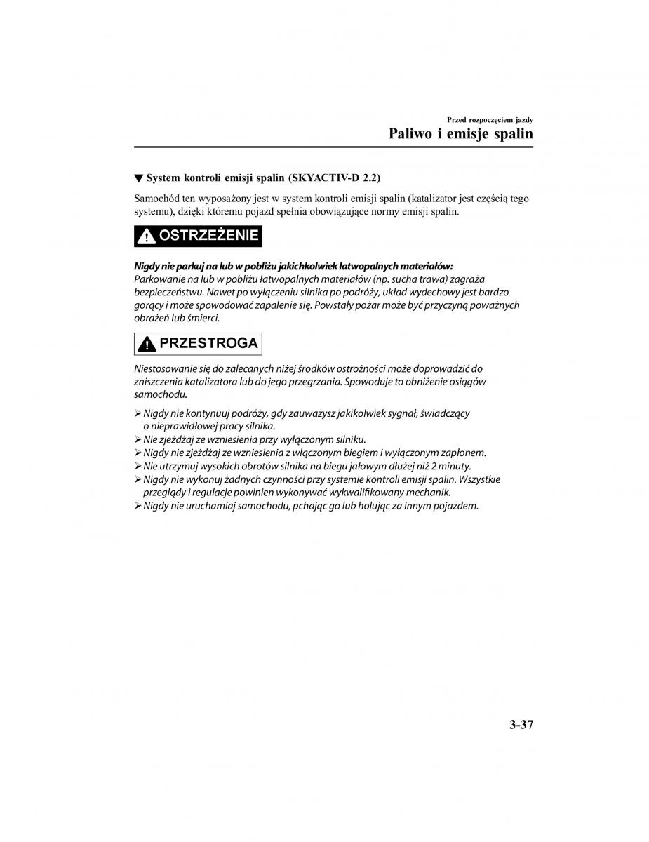 Mazda CX 5 II 2 instrukcja obslugi / page 132