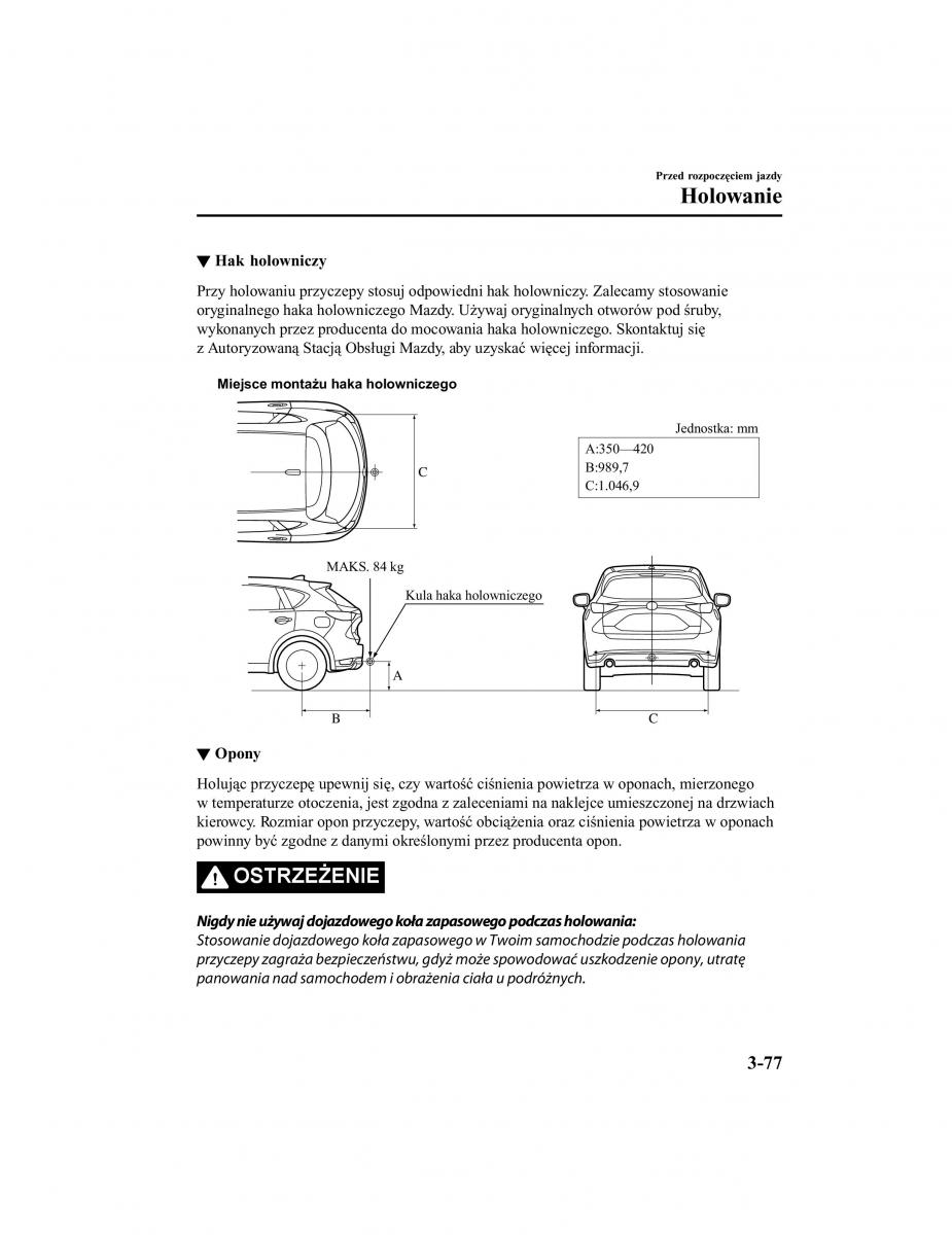 Mazda CX 5 II 2 instrukcja obslugi / page 172