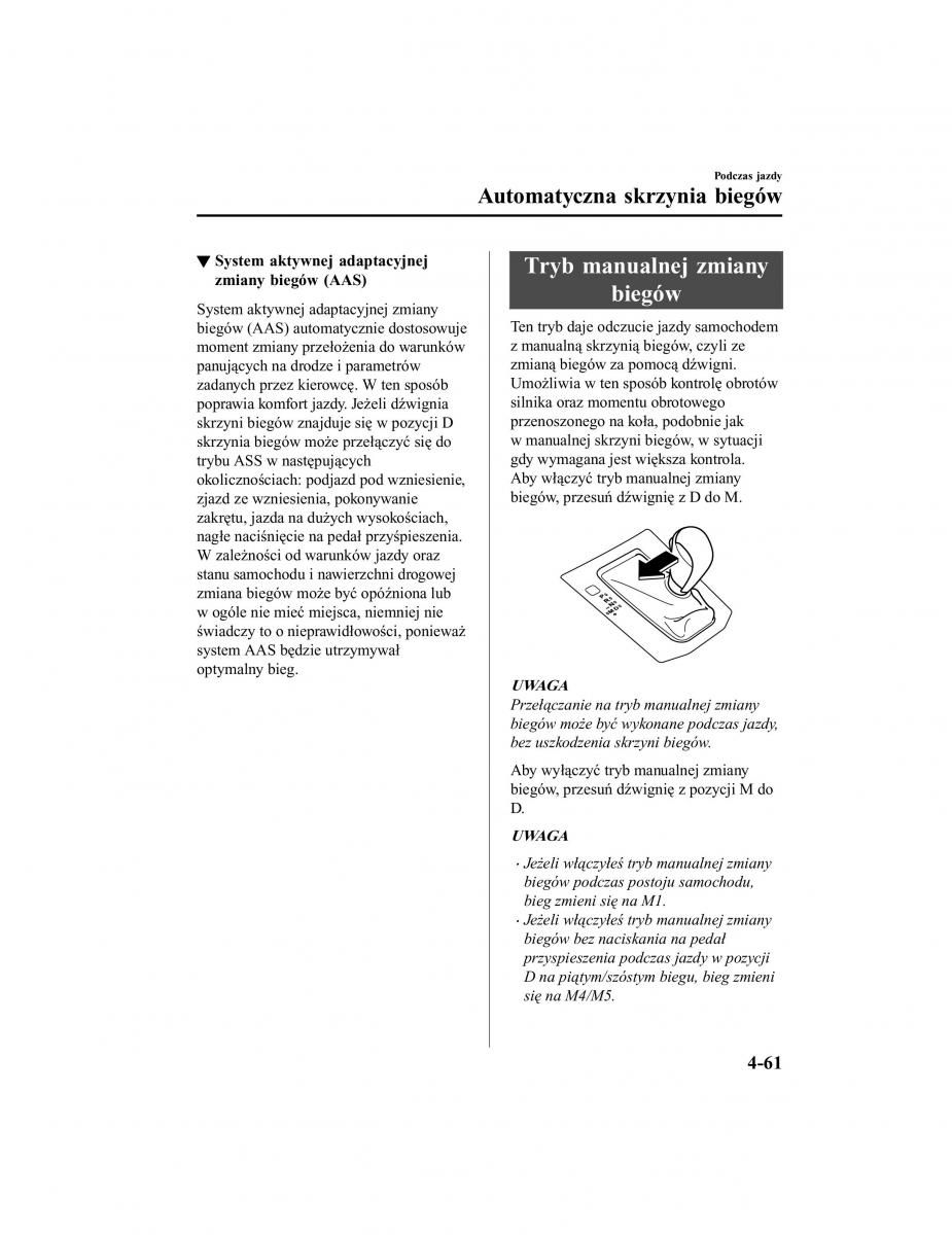 Mazda CX 5 II 2 instrukcja obslugi / page 236