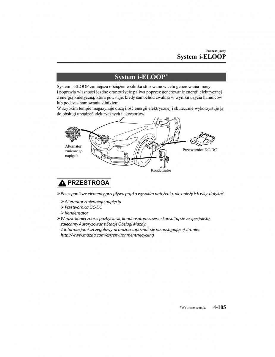 Mazda CX 5 II 2 instrukcja obslugi / page 280