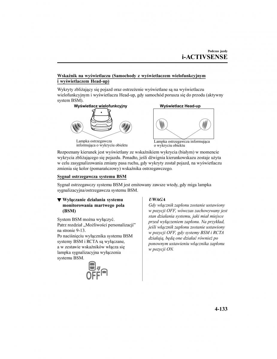 Mazda CX 5 II 2 instrukcja obslugi / page 308