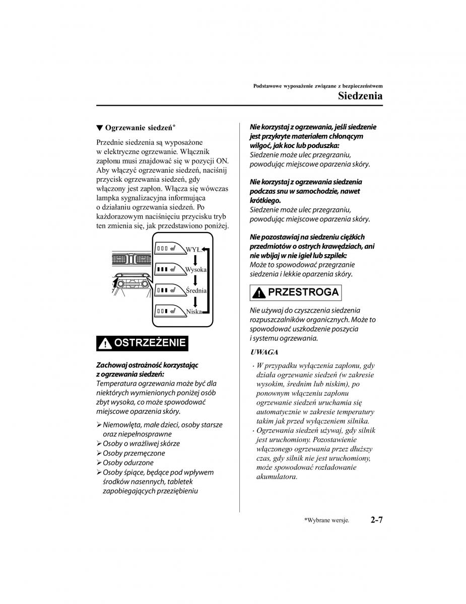 Mazda CX 5 II 2 instrukcja obslugi / page 32