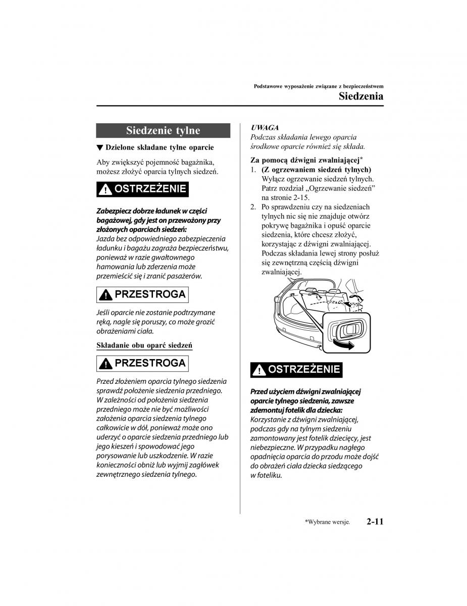 Mazda CX 5 II 2 instrukcja obslugi / page 36