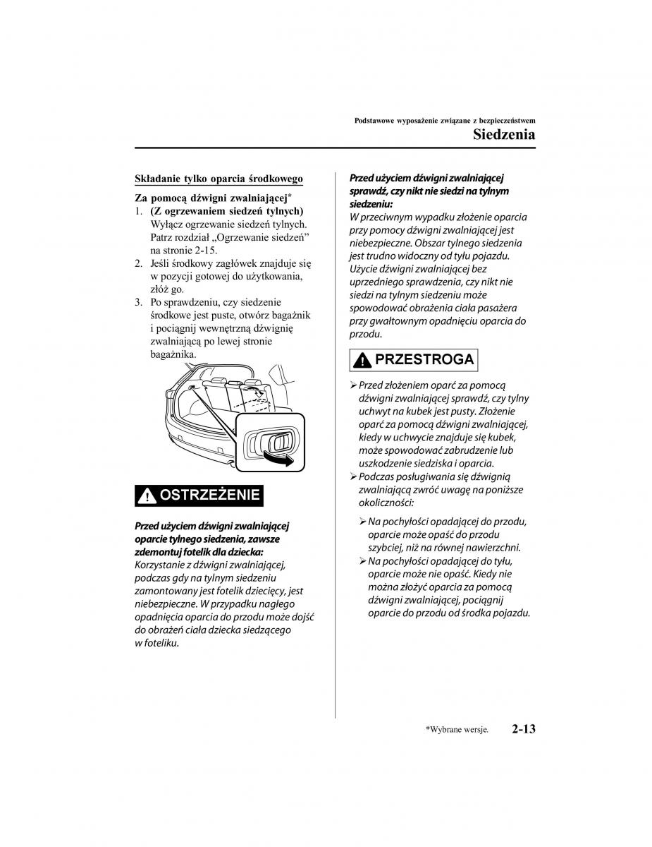 Mazda CX 5 II 2 instrukcja obslugi / page 38