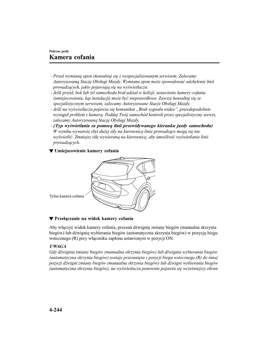 Mazda CX 5 II 2 instrukcja obslugi / page 419