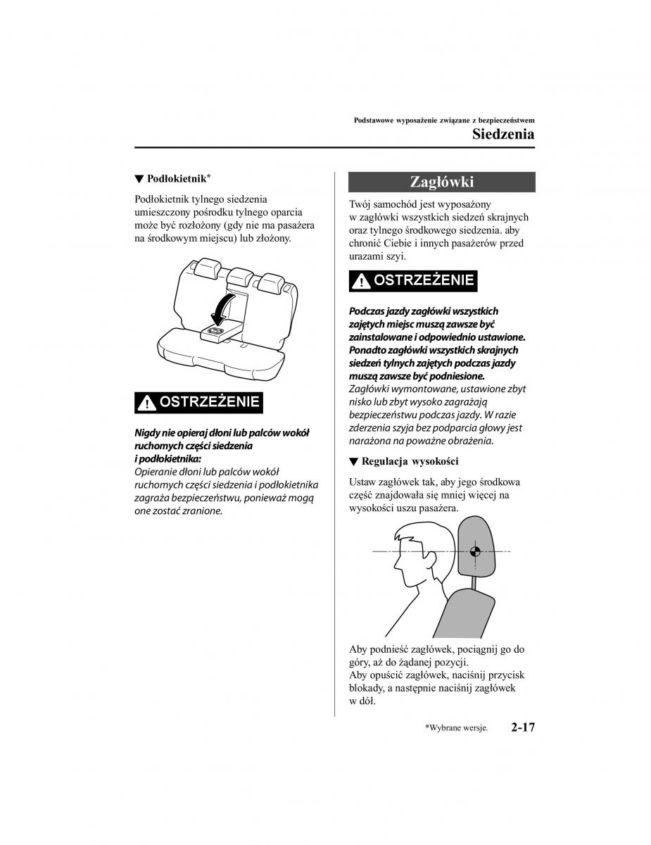 Mazda CX 5 II 2 instrukcja obslugi / page 42