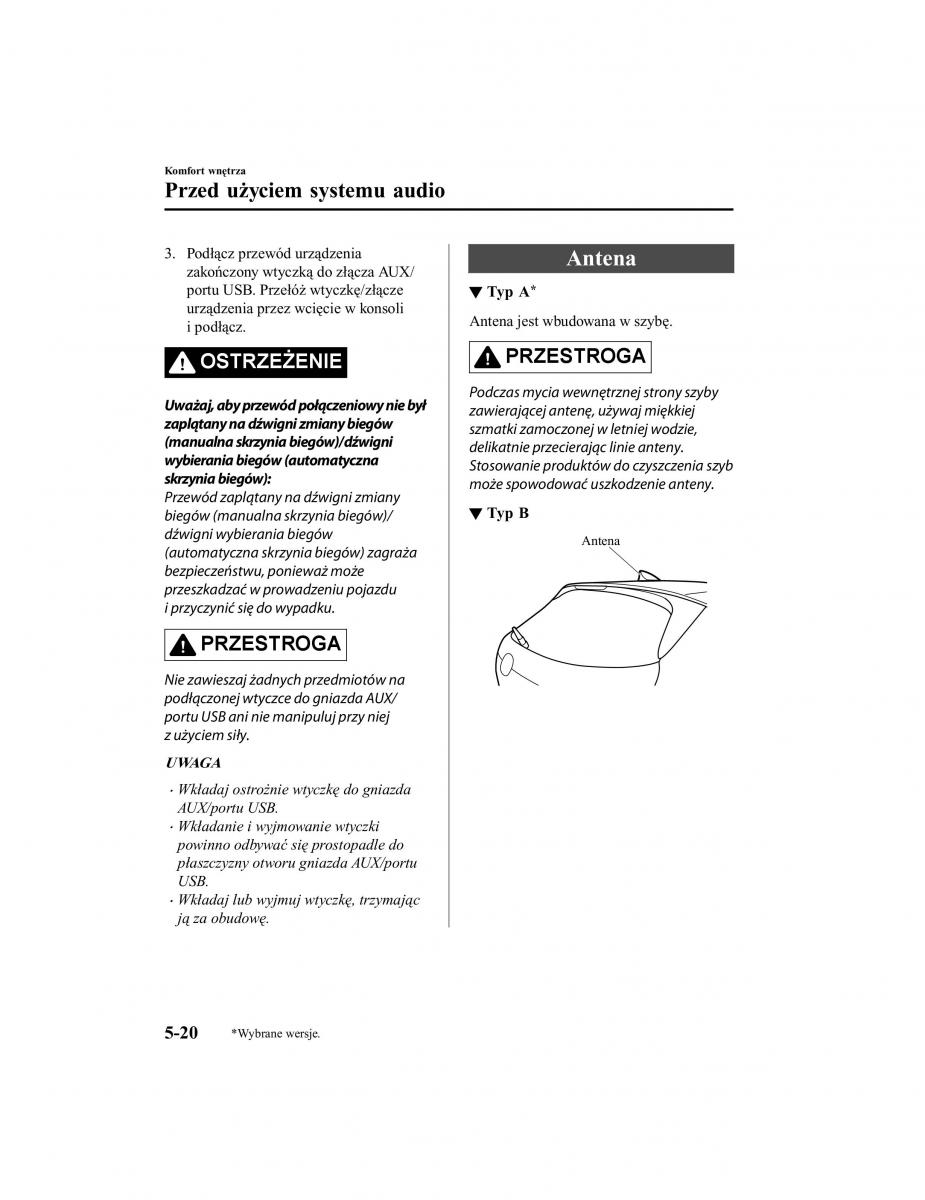 Mazda CX 5 II 2 instrukcja obslugi / page 457