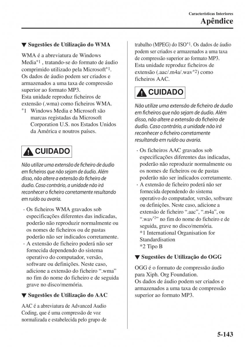 Mazda CX 5 II 2 manual del propietario / page 577