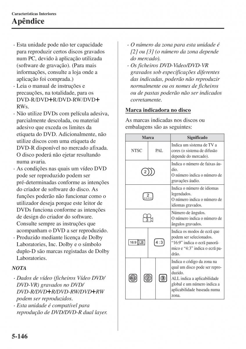 Mazda CX 5 II 2 manual del propietario / page 580