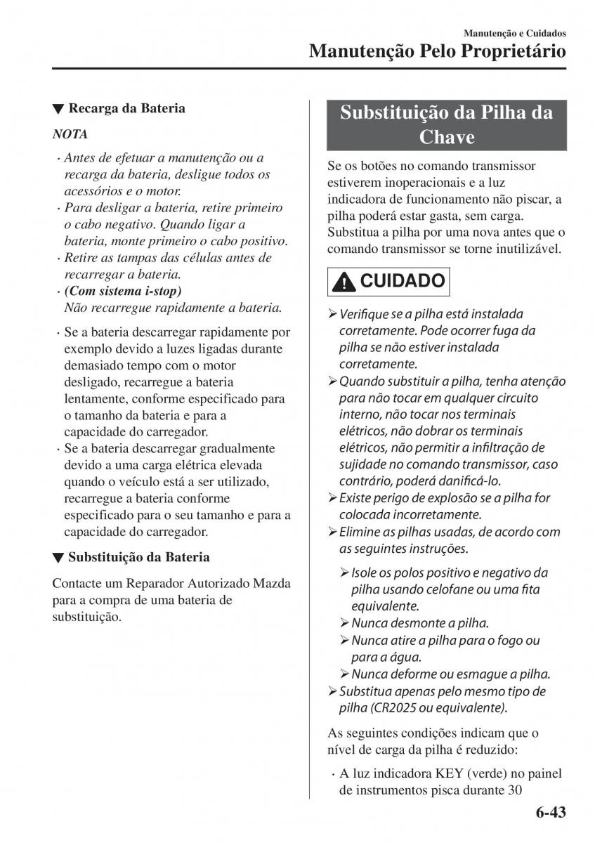 Mazda CX 5 II 2 manual del propietario / page 637