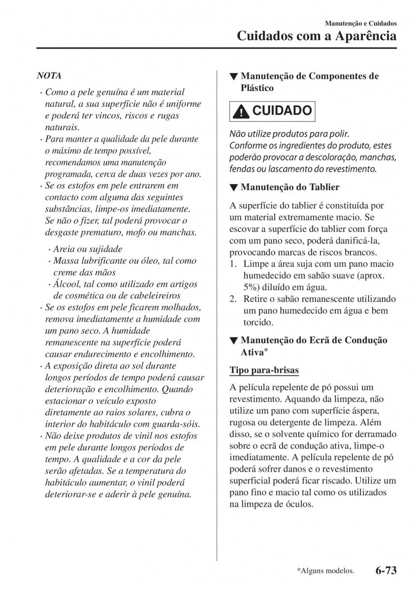 Mazda CX 5 II 2 manual del propietario / page 667