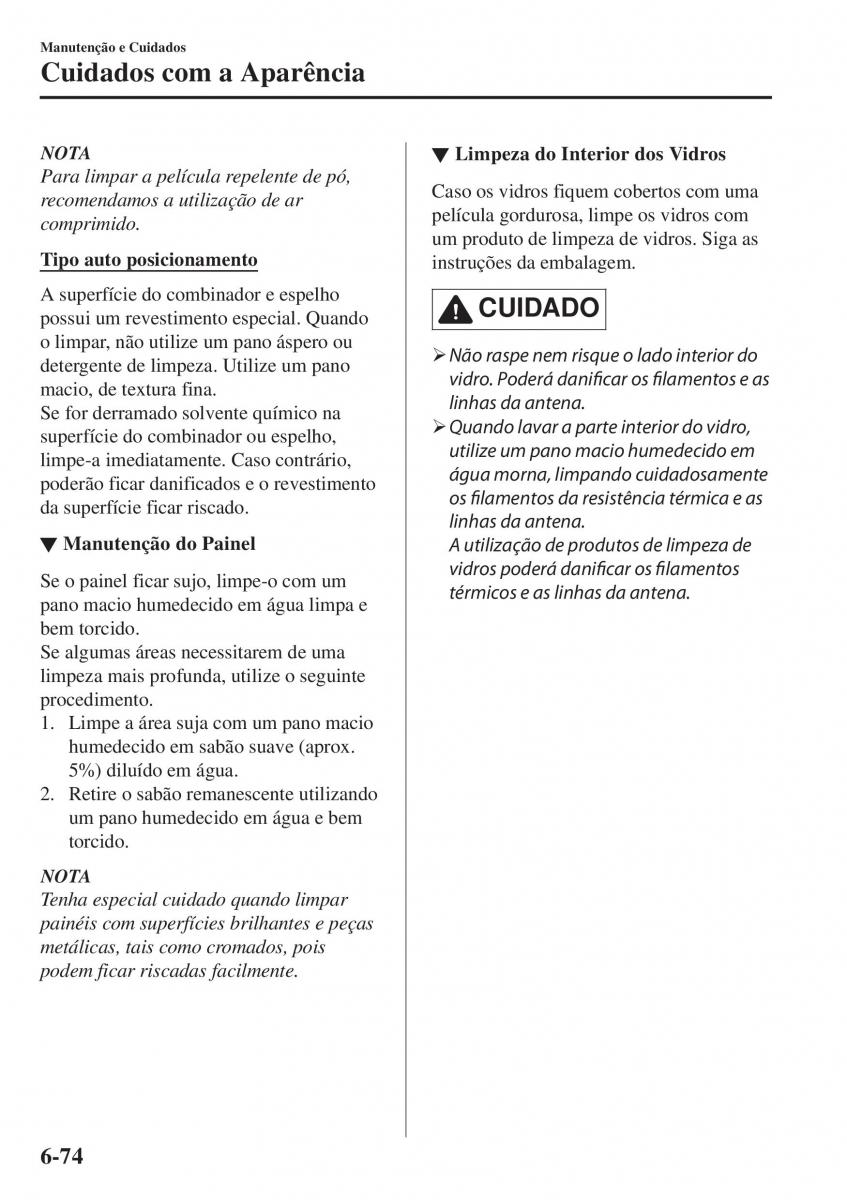 Mazda CX 5 II 2 manual del propietario / page 668