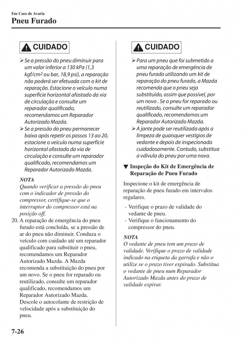 Mazda CX 5 II 2 manual del propietario / page 694