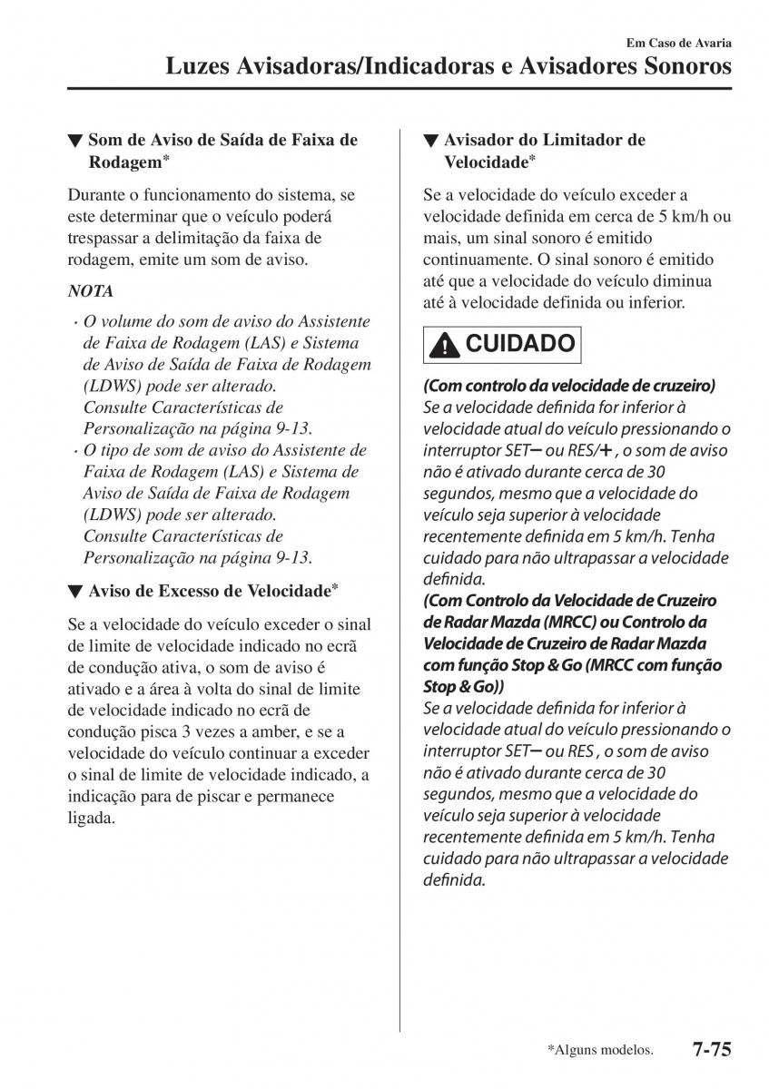 Mazda CX 5 II 2 manual del propietario / page 743