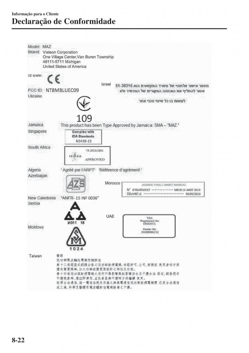 Mazda CX 5 II 2 manual del propietario / page 768
