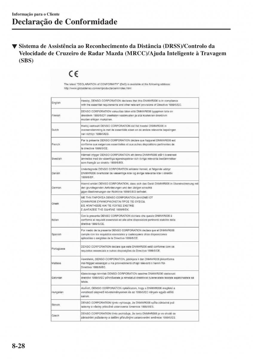 Mazda CX 5 II 2 manual del propietario / page 774