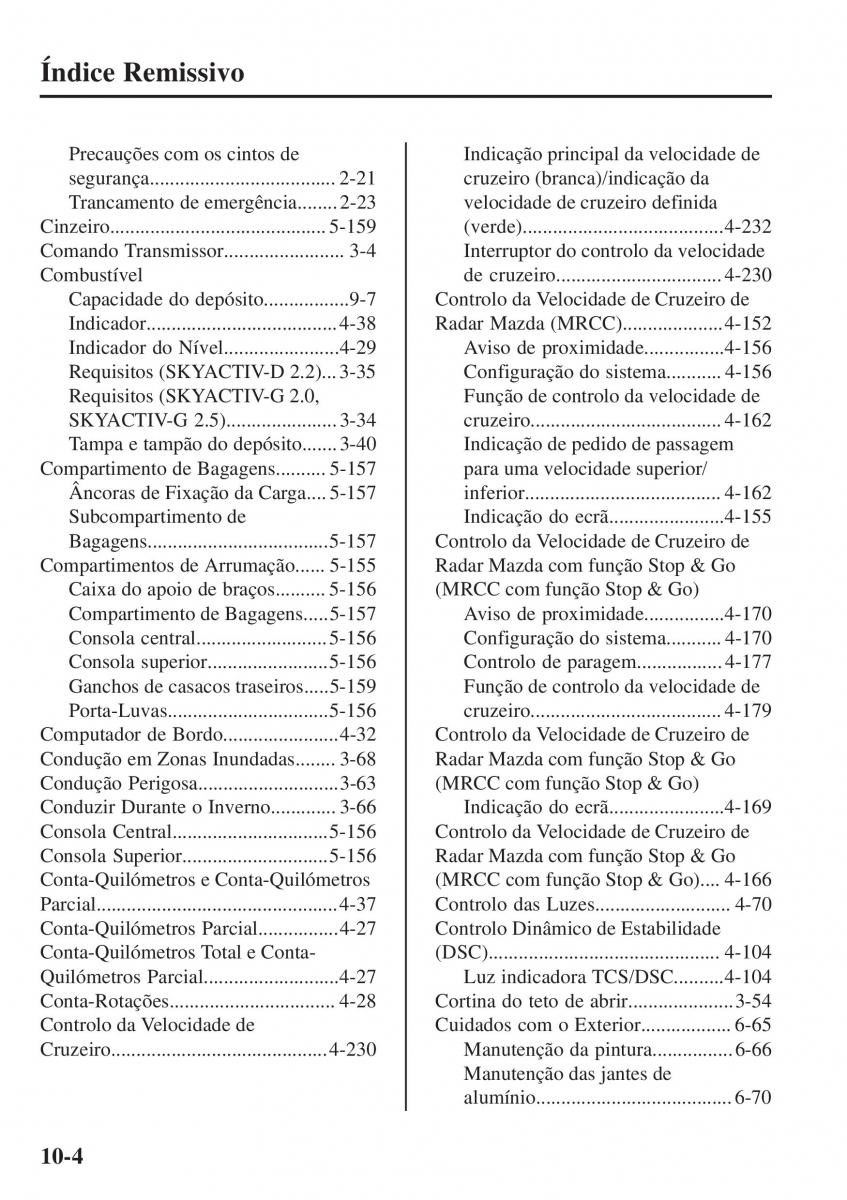 Mazda CX 5 II 2 manual del propietario / page 822