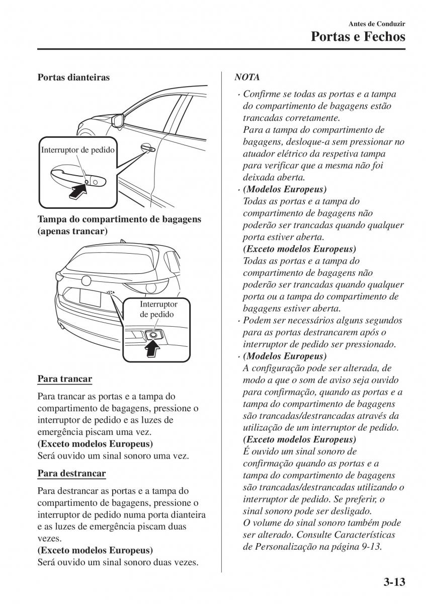 Mazda CX 5 II 2 manual del propietario / page 107