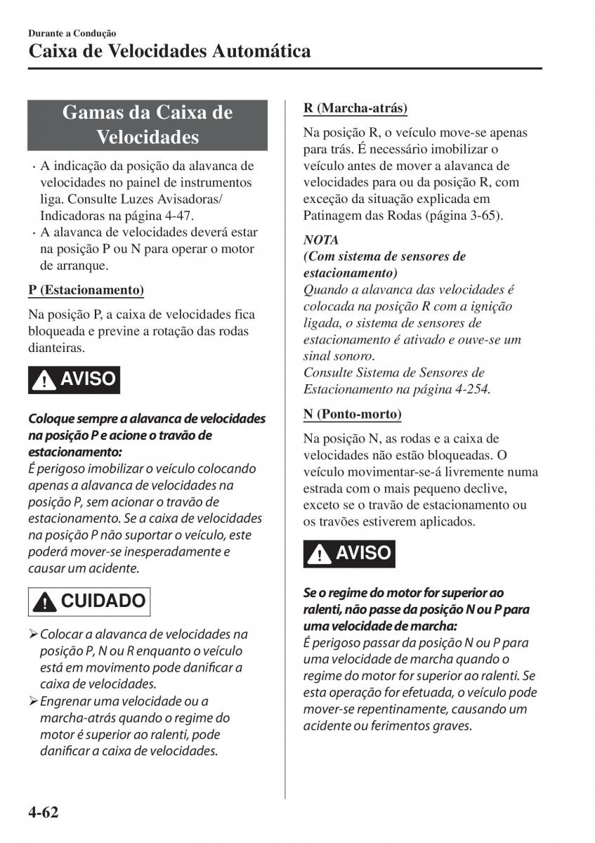 Mazda CX 5 II 2 manual del propietario / page 236