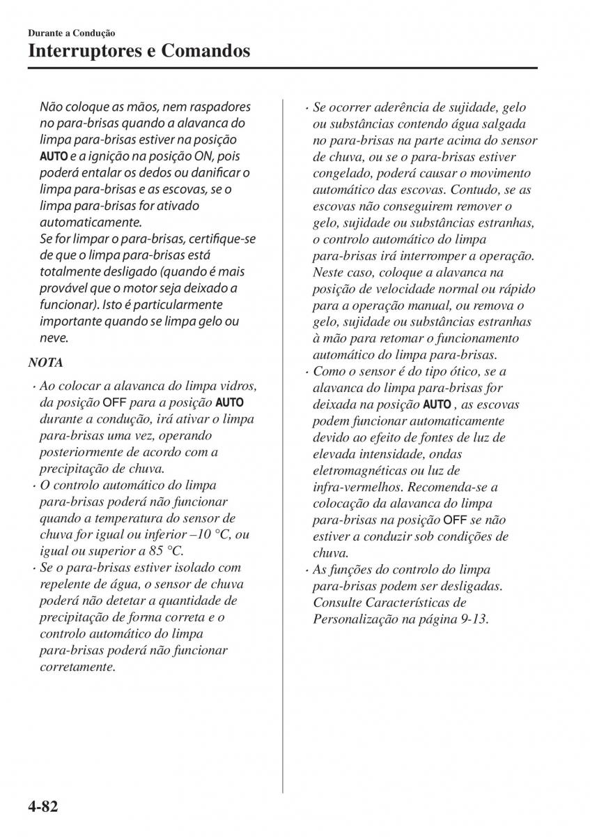 Mazda CX 5 II 2 manual del propietario / page 256