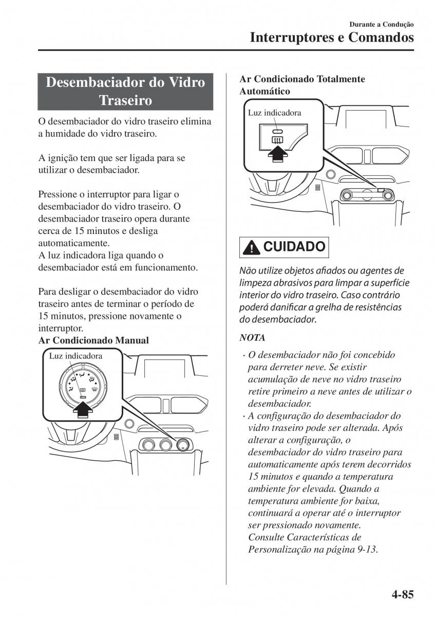 Mazda CX 5 II 2 manual del propietario / page 259