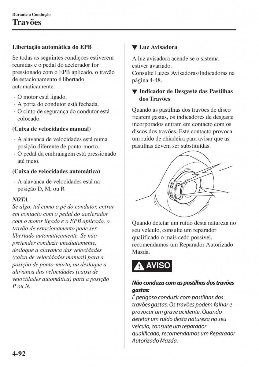 Mazda CX 5 II 2 manual del propietario / page 266