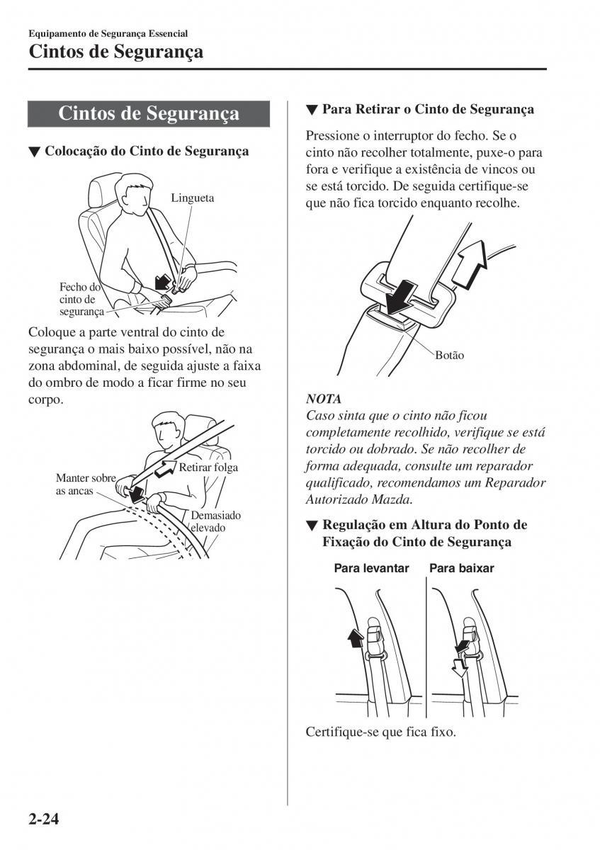 Mazda CX 5 II 2 manual del propietario / page 44