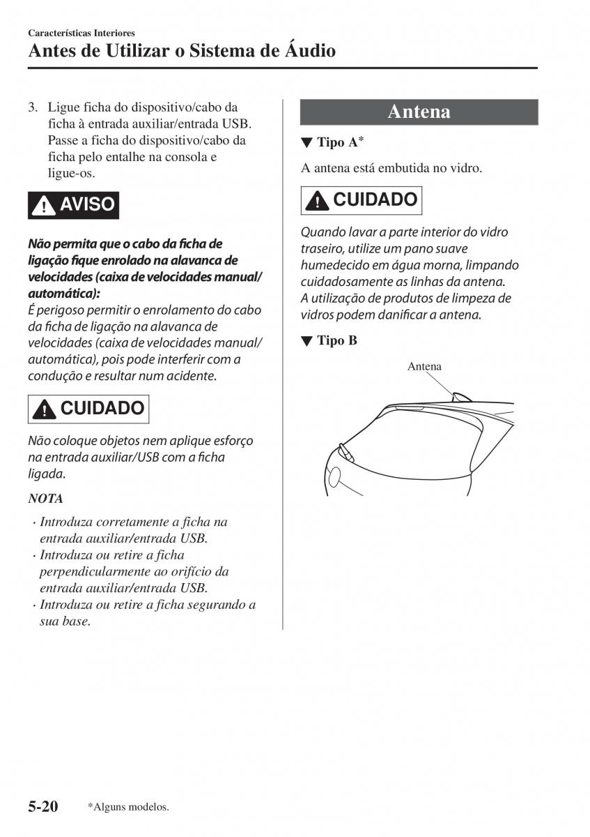 Mazda CX 5 II 2 manual del propietario / page 454