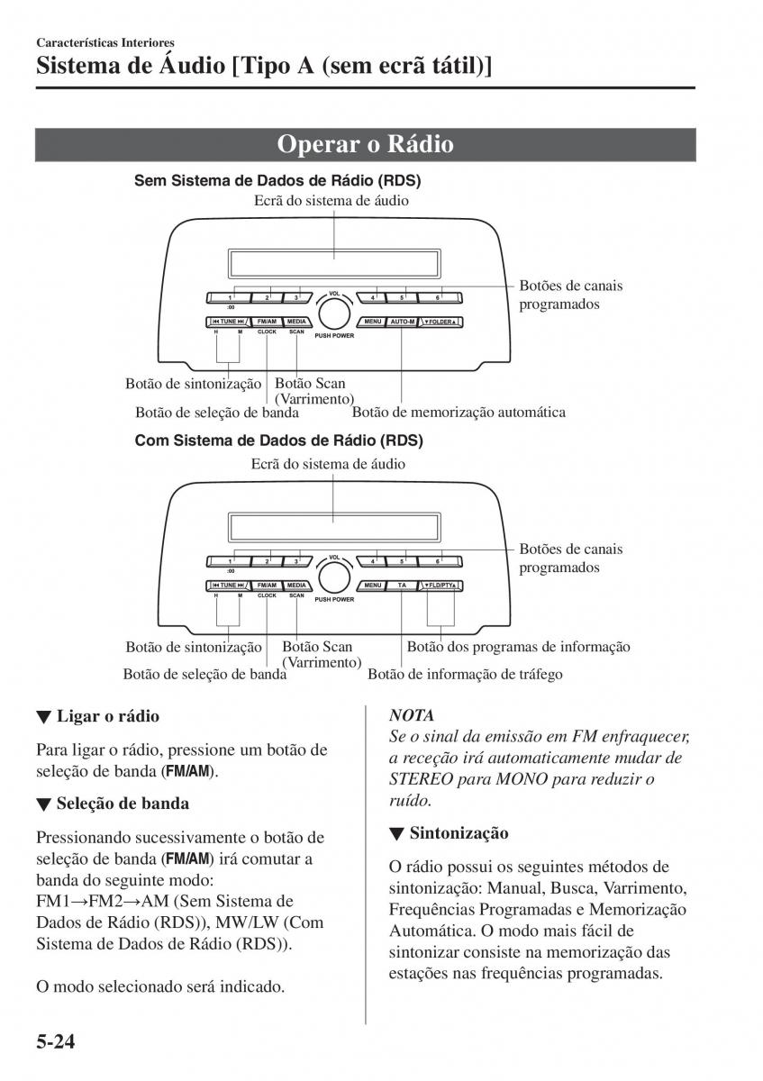 Mazda CX 5 II 2 manual del propietario / page 458