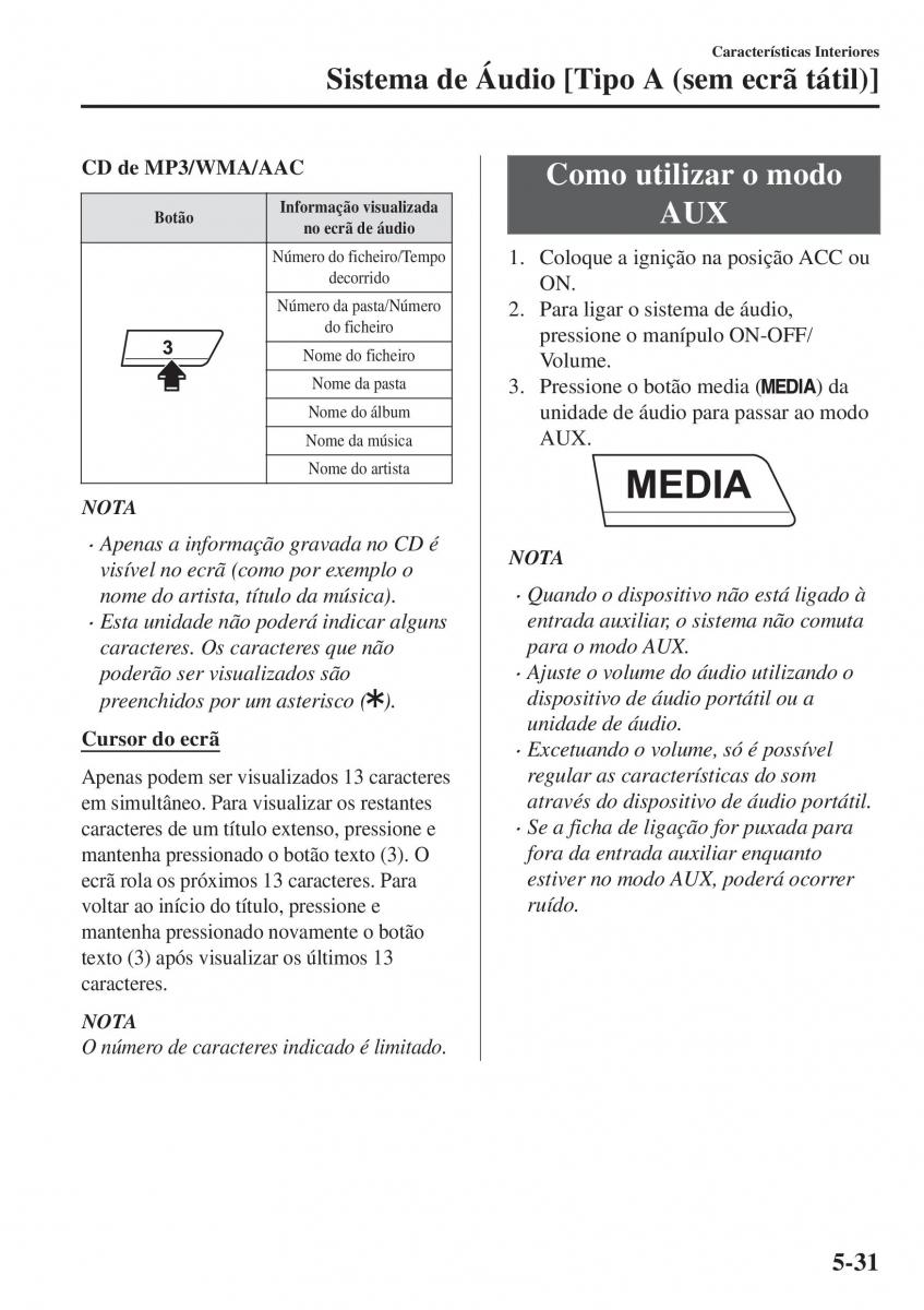 Mazda CX 5 II 2 manual del propietario / page 465