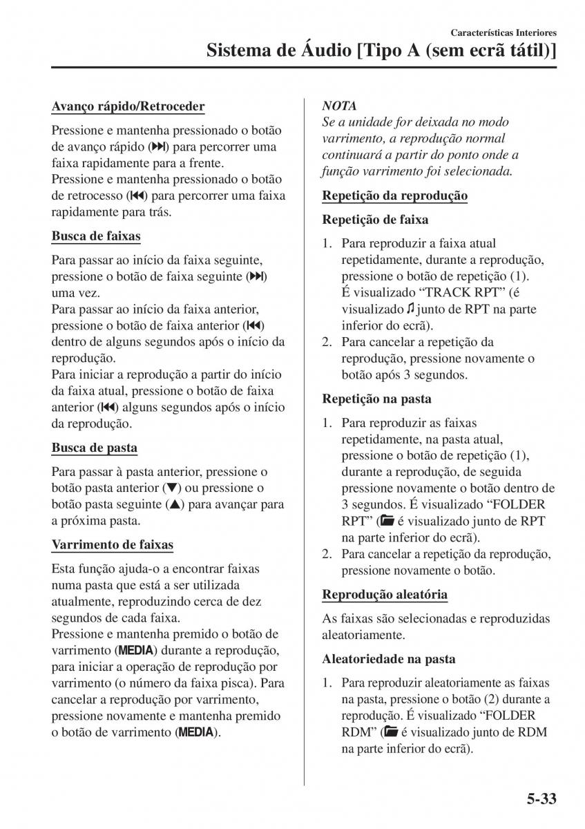 Mazda CX 5 II 2 manual del propietario / page 467