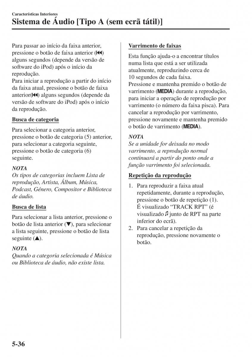 Mazda CX 5 II 2 manual del propietario / page 470