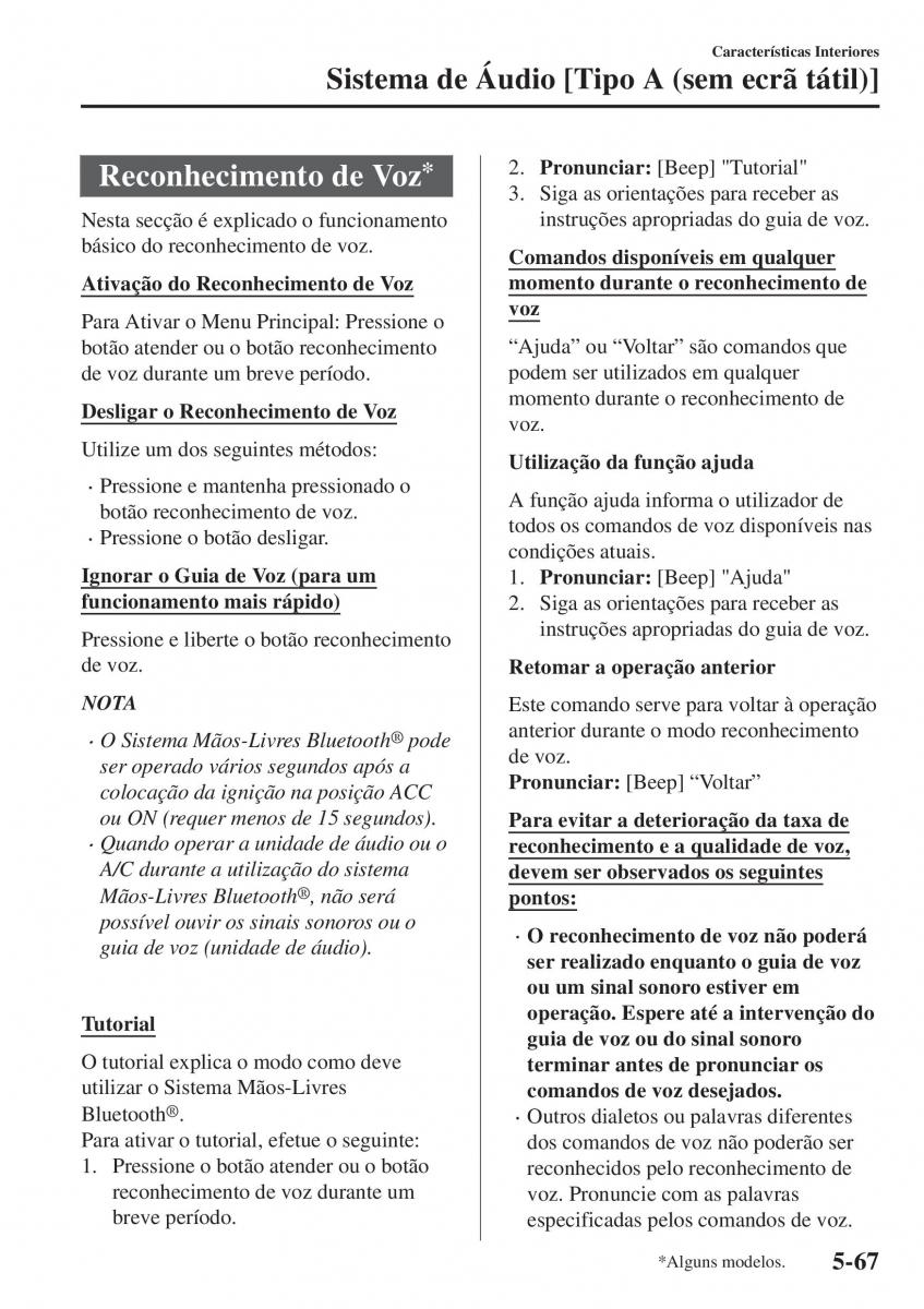 Mazda CX 5 II 2 manual del propietario / page 501