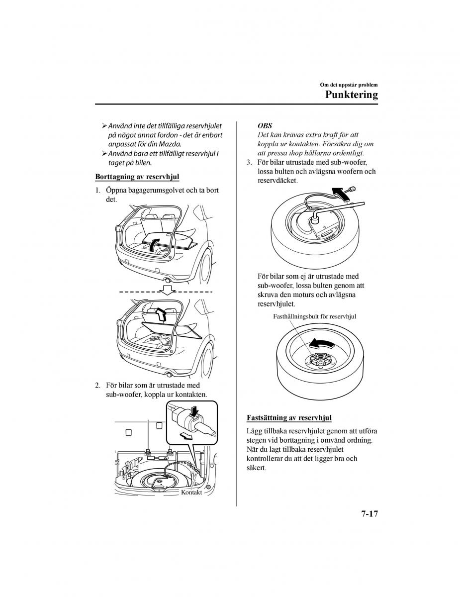 Mazda CX 5 II 2 instruktionsbok / page 638