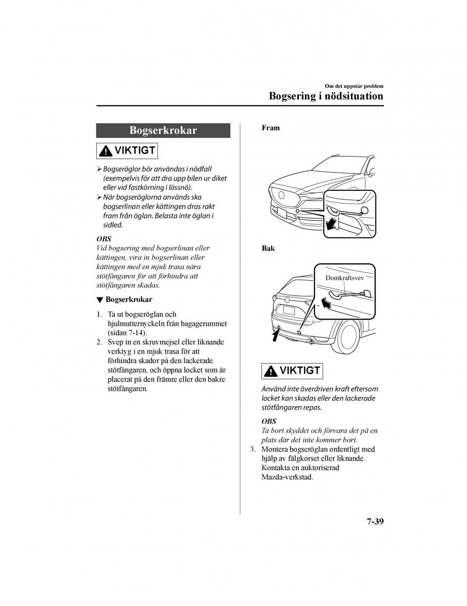 Mazda CX 5 II 2 instruktionsbok / page 660