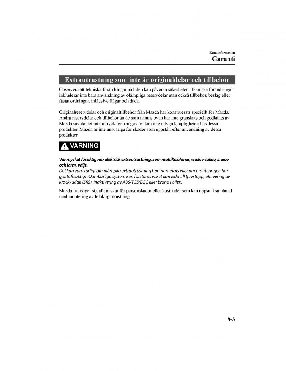 Mazda CX 5 II 2 instruktionsbok / page 692