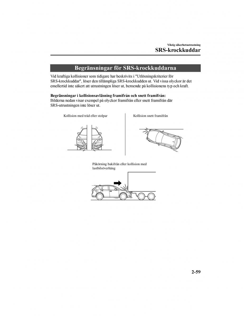 Mazda CX 5 II 2 instruktionsbok / page 84