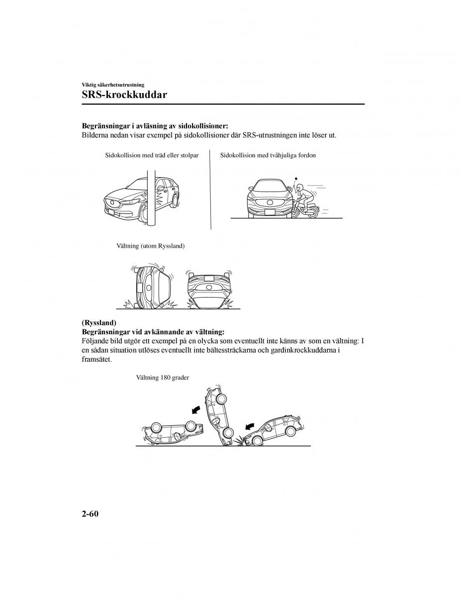 Mazda CX 5 II 2 instruktionsbok / page 85