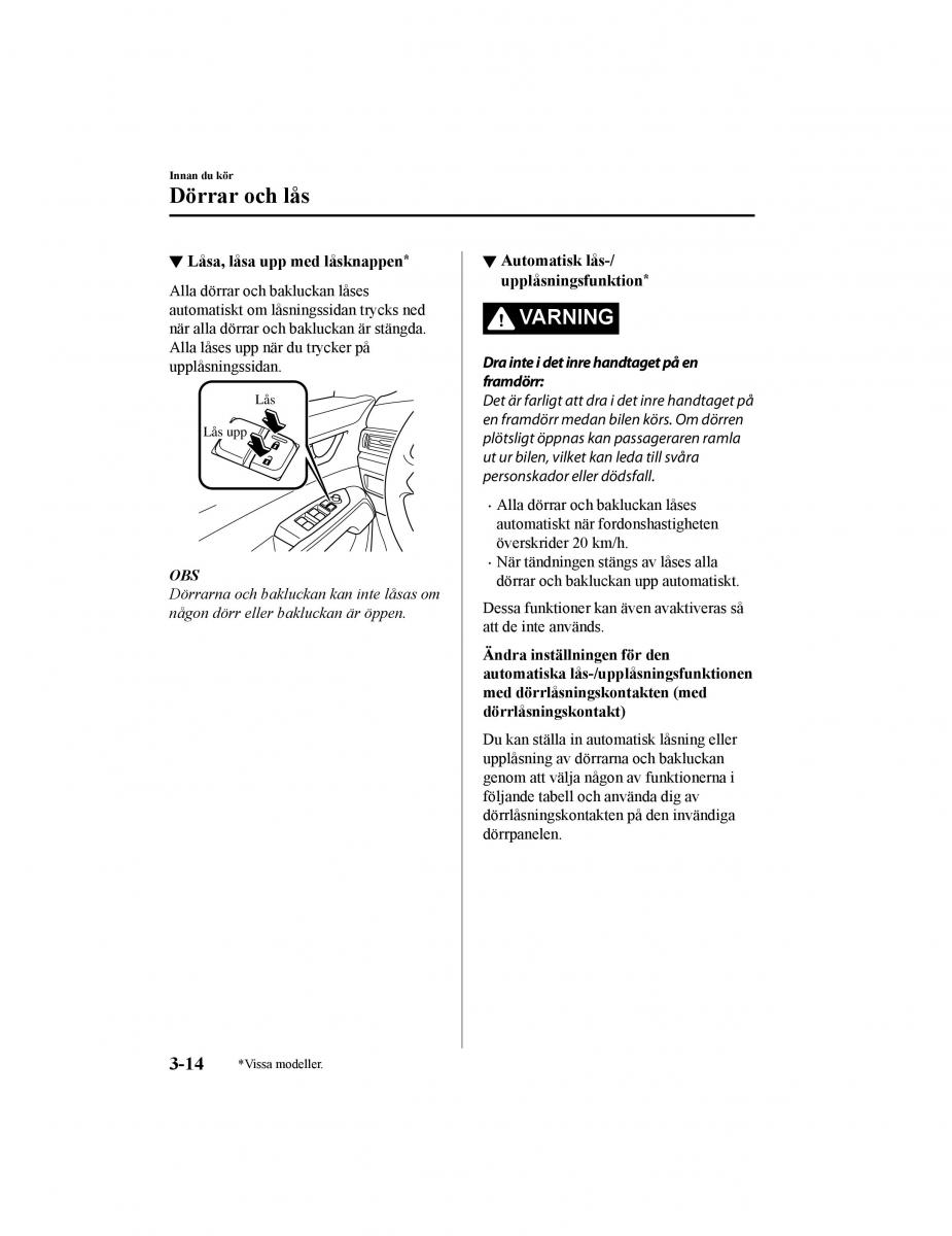 Mazda CX 5 II 2 instruktionsbok / page 105